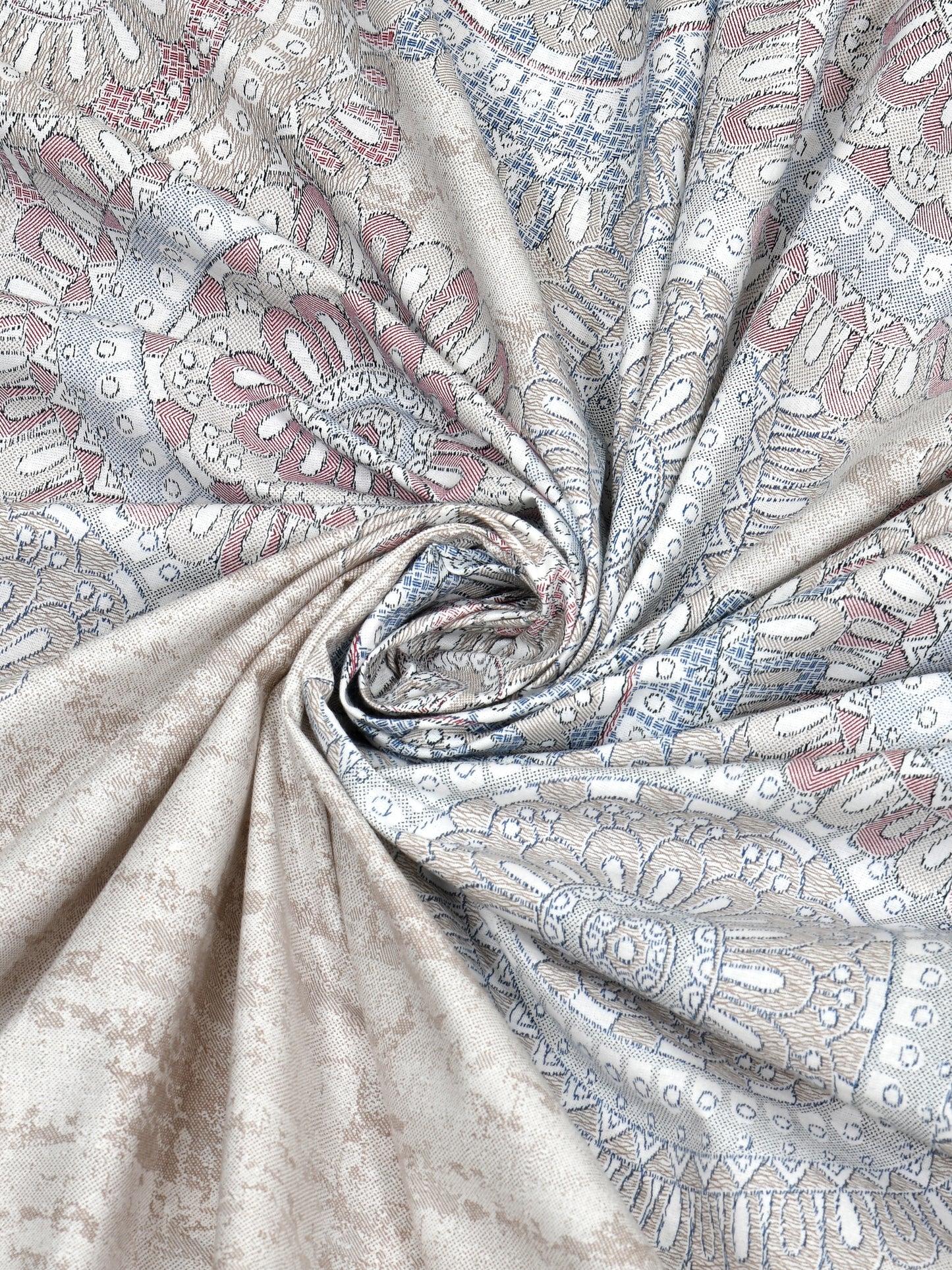 186 TC 100% Cotton King Size Bedsheet | 108 x 108 Inches