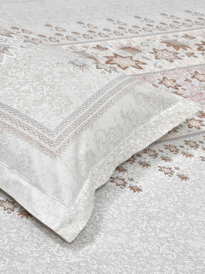 186 TC 100% Cotton King Size Bedsheet | 108 x 108 Inches