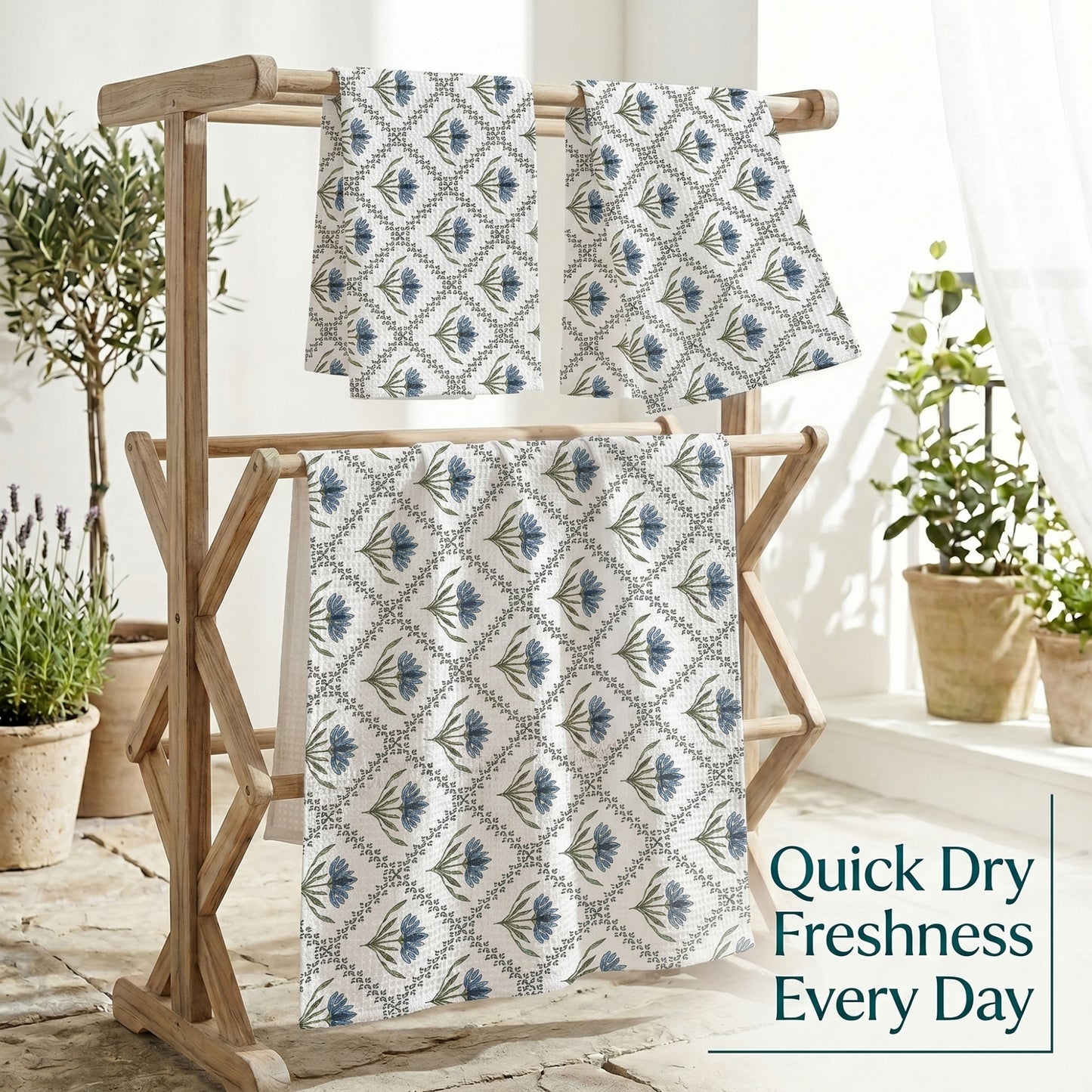 250 GSM Cotton Bath & Hand Towel Set | 1 Bath + 2 Hand Towels
