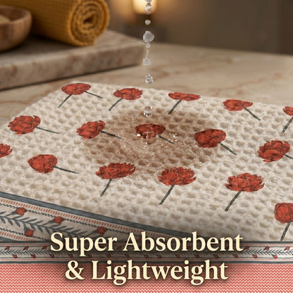 250 GSM Cotton Waffle Bath Towel | 147 × 76 cm