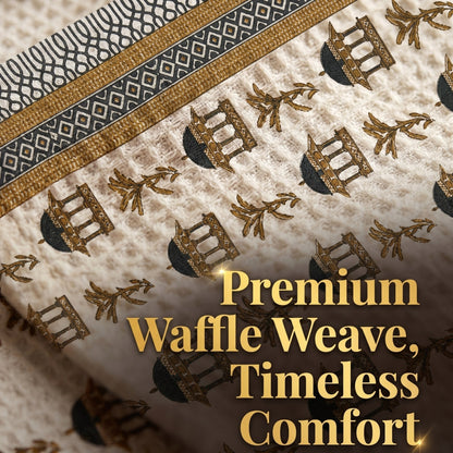 250 GSM Cotton Waffle Bath Towel | 147 × 76 cm