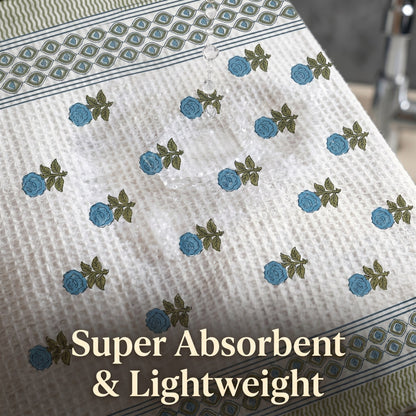 250 GSM Cotton Waffle Bath Towel | 147 × 76 cm