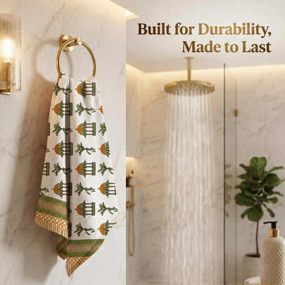 250 GSM Cotton Waffle Bath Towel | 147 × 76 cm