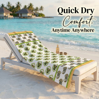 250 GSM Cotton Waffle Bath Towel | 147 × 76 cm