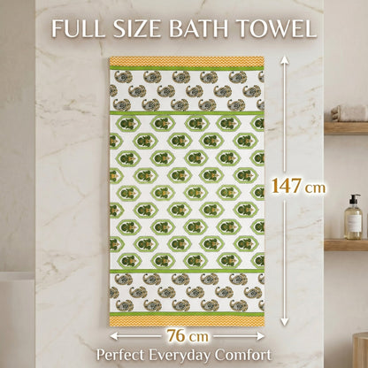 250 GSM Cotton Waffle Bath Towel | 147 × 76 cm