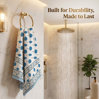 250 GSM Cotton Waffle Bath Towel | 147 × 76 cm