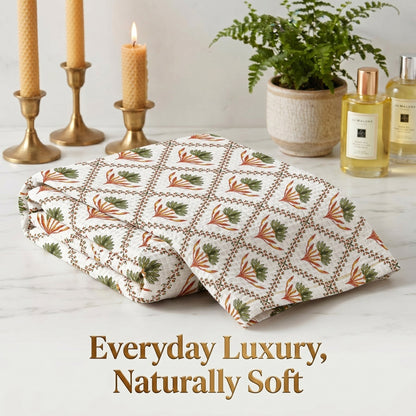 250 GSM Cotton Waffle Bath Towel | 147 × 76 cm