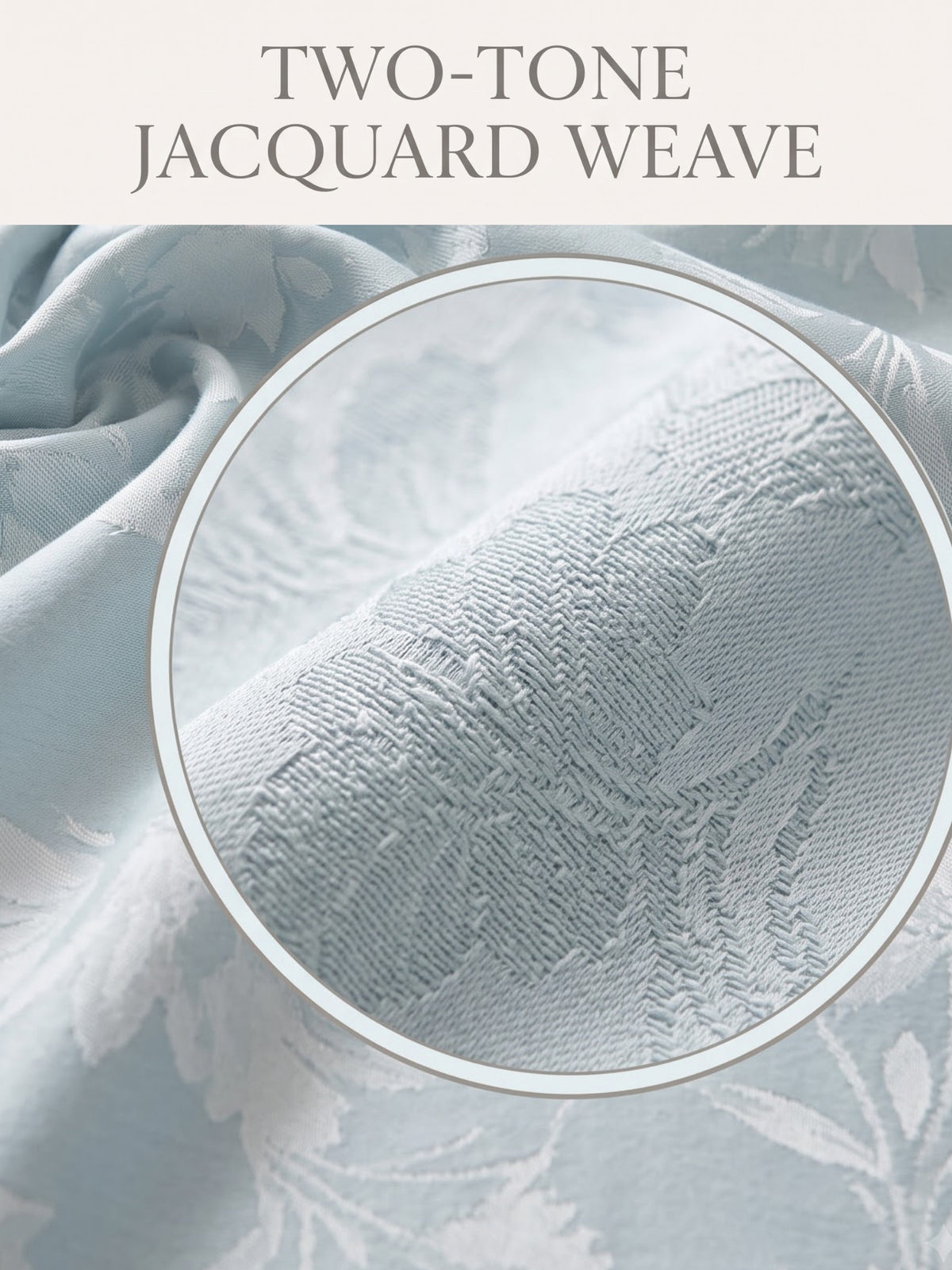 Royale Collection Reversible King Size Bedsheet | 100% Cotton 300 TC Two-Tone Jacquard Weave | 108 x 108 Inches|Light Pista