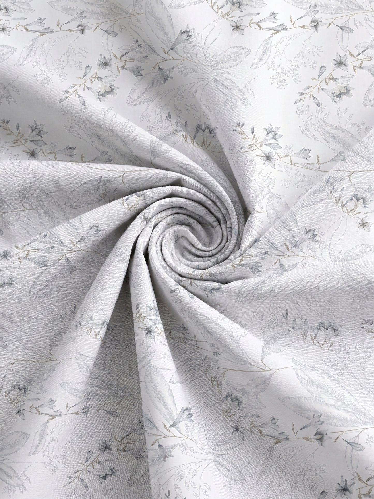 186 TC 100% Cotton Double Bedsheet 90 x 100 Inch with 2 Pillow Cover