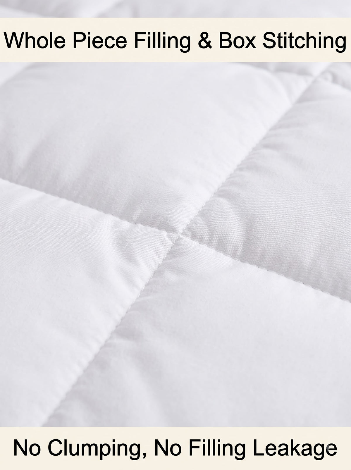 Impress Double Bed Comforter 150 GSM | 90 x 100 Inch | White