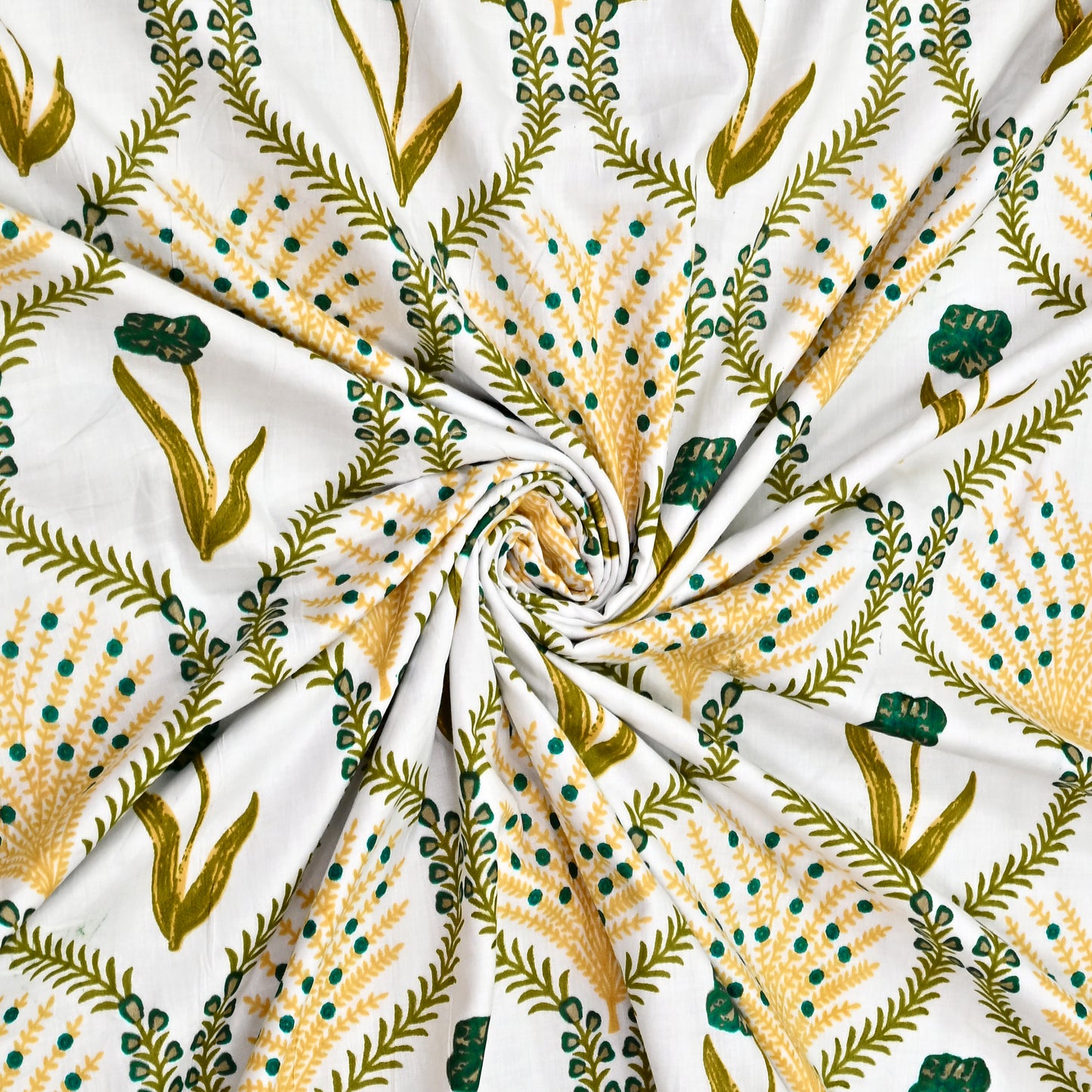 300 GSM Pure Cotton Malmal Single Bed Dohar | 147 x 223 cm |Tender Yellow