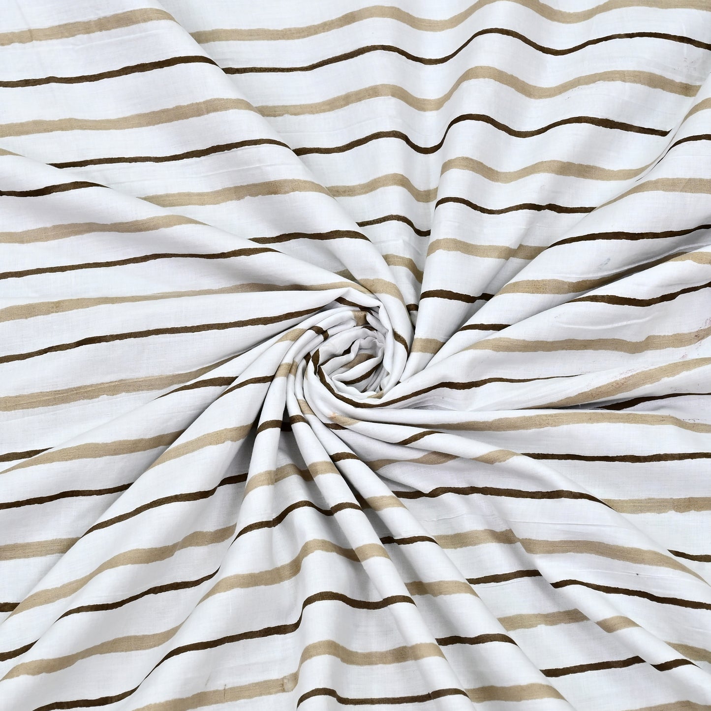 300 GSM Pure Cotton Malmal Single Bed Dohar | 58 x 88 Inch | Cream Grey