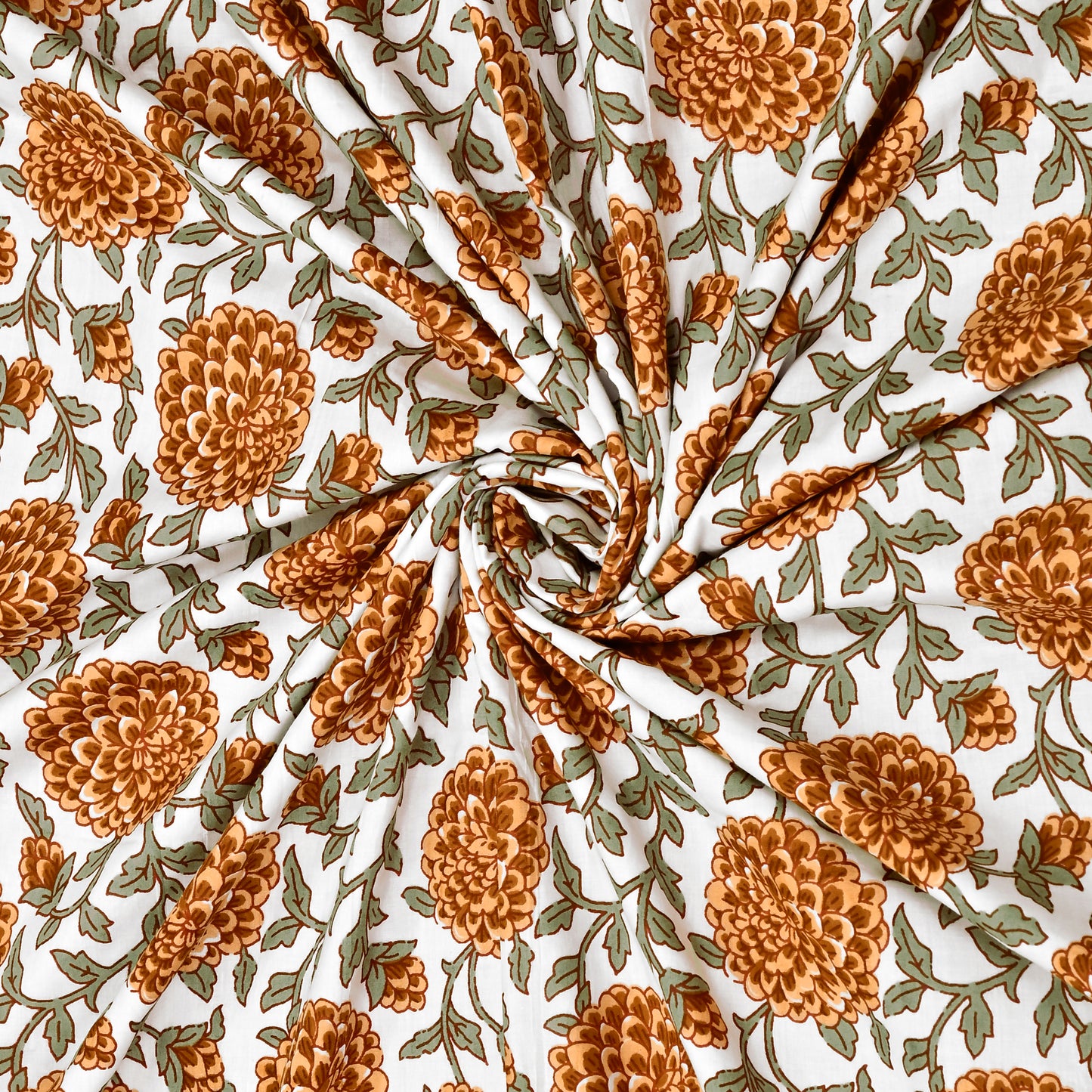 300 GSM Pure Cotton Malmal Single Bed Dohar | 147 x 223 cm | Butterscotch