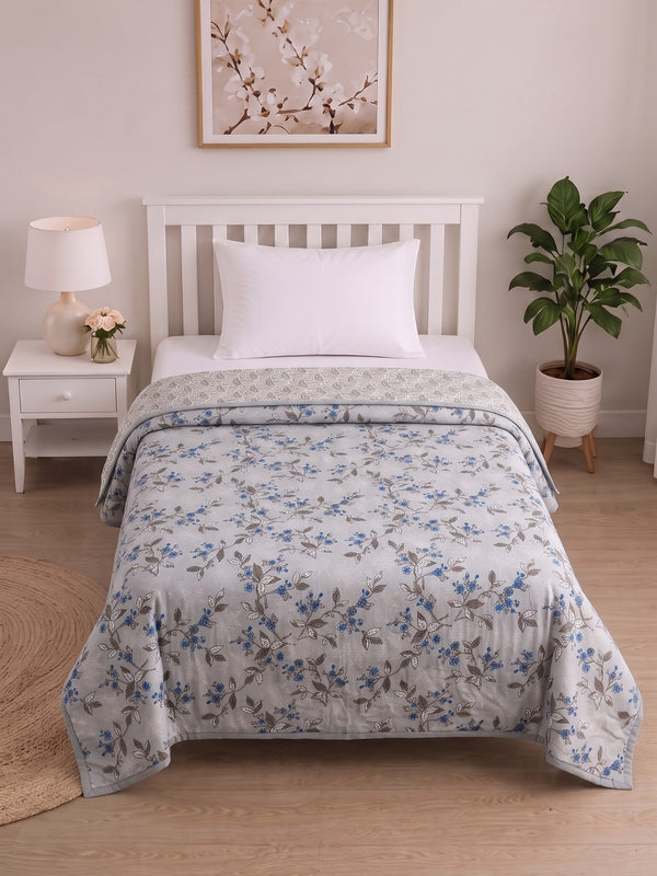 150 GSM Sparsh Cambric Cotton Single Bed Dohar 152 x 228 cm – Variegated