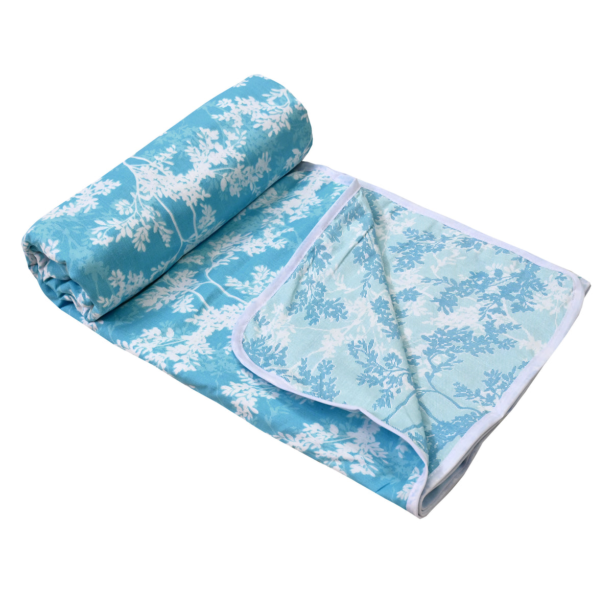 150 GSM Single Bed Dohar | 100% Cambric Cotton | Reversible AC Blanket| 152 x 228 cm