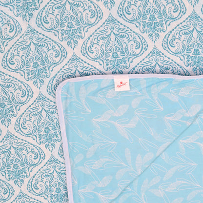 150 GSM Single Bed Dohar | 100% Cambric Cotton | Reversible AC Blanket| 152 x 228 cm