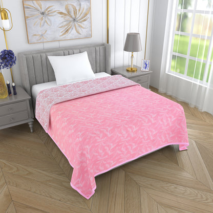 150 GSM Single Bed Dohar | 100% Cambric Cotton | Reversible AC Blanket| 152 x 228 cm