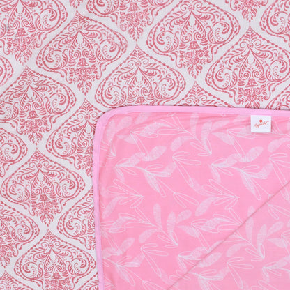 150 GSM Single Bed Dohar | 100% Cambric Cotton | Reversible AC Blanket| 152 x 228 cm