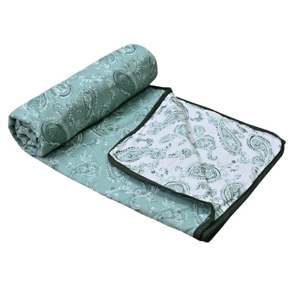150 GSM Single Bed Dohar | 100% Cambric Cotton | Reversible AC Blanket| 152 x 228 cm