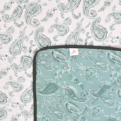 150 GSM Single Bed Dohar | 100% Cambric Cotton | Reversible AC Blanket| 152 x 228 cm