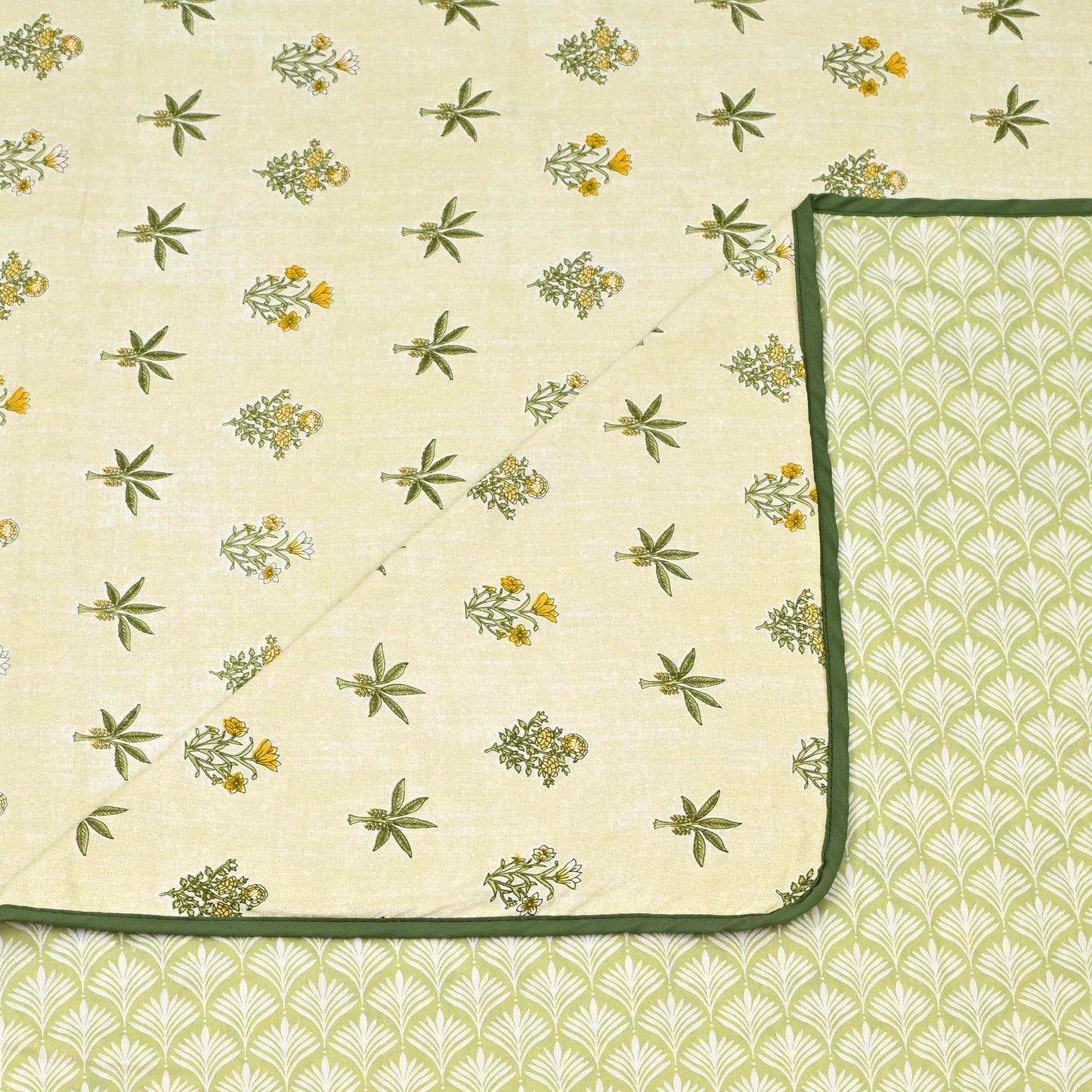 150 GSM Single Bed Dohar | 100% Cambric Cotton | Reversible AC Blanket| 152 x 228 cm
