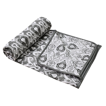 150 GSM Single Bed Dohar | 100% Cambric Cotton | Reversible AC Blanket| 152 x 228 cm