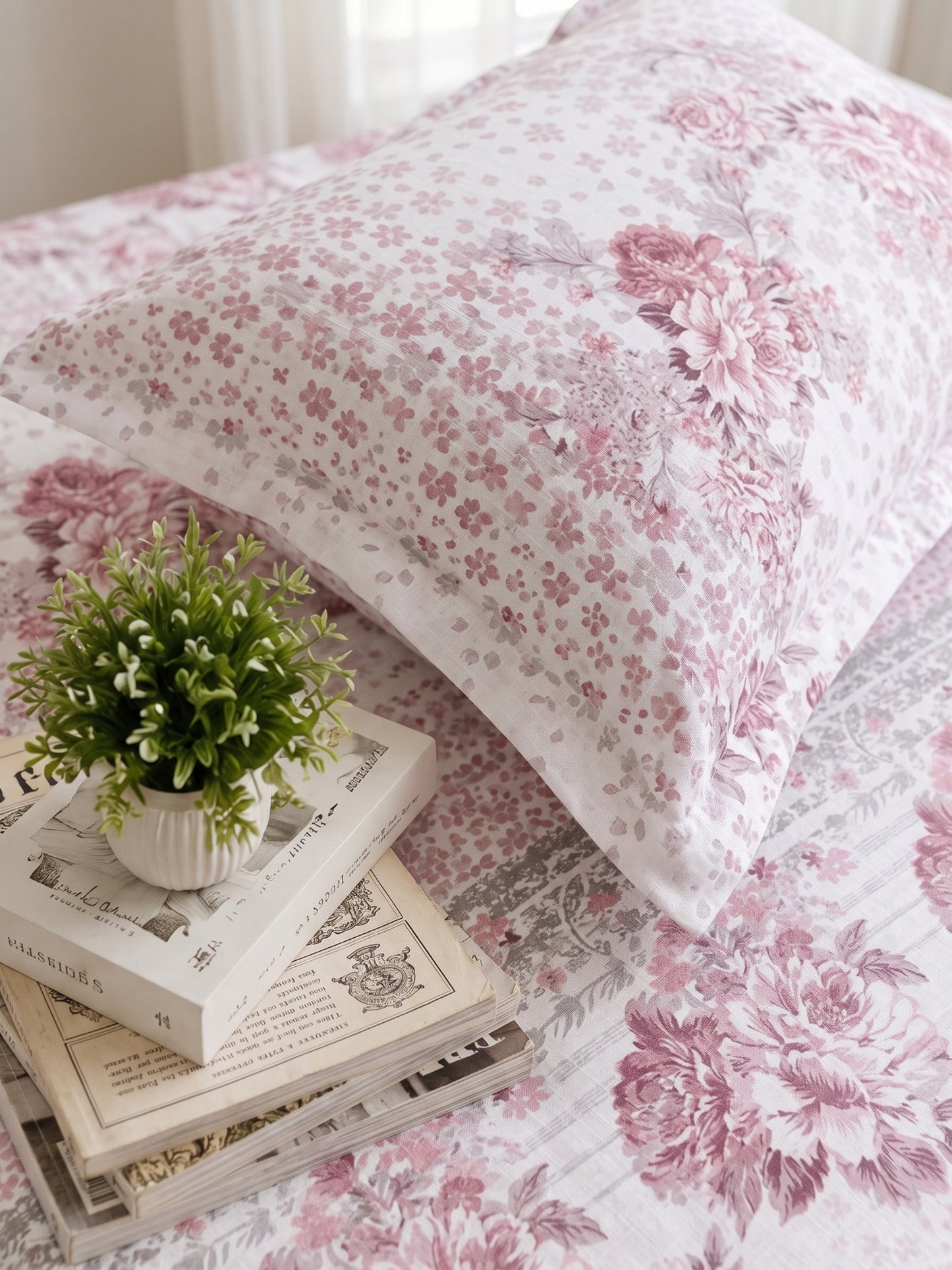 186 TC 100% Cotton Single Bedsheet | 90 x 60 Inches
