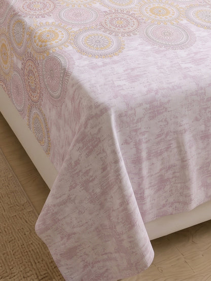 186 TC 100% Cotton Single Bedsheet | 90 x 60 Inches