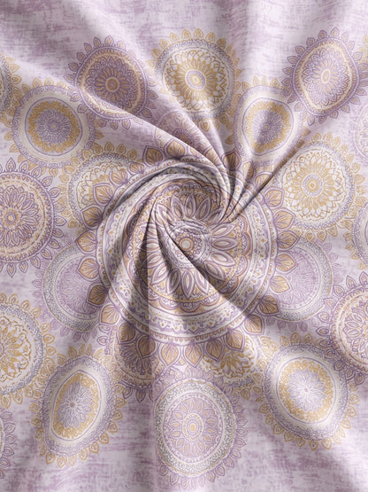 186 TC 100% Cotton Single Bedsheet | 90 x 60 Inches