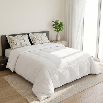 Impress Double Bed Comforter 150 GSM | 90 x 100 Inch | White